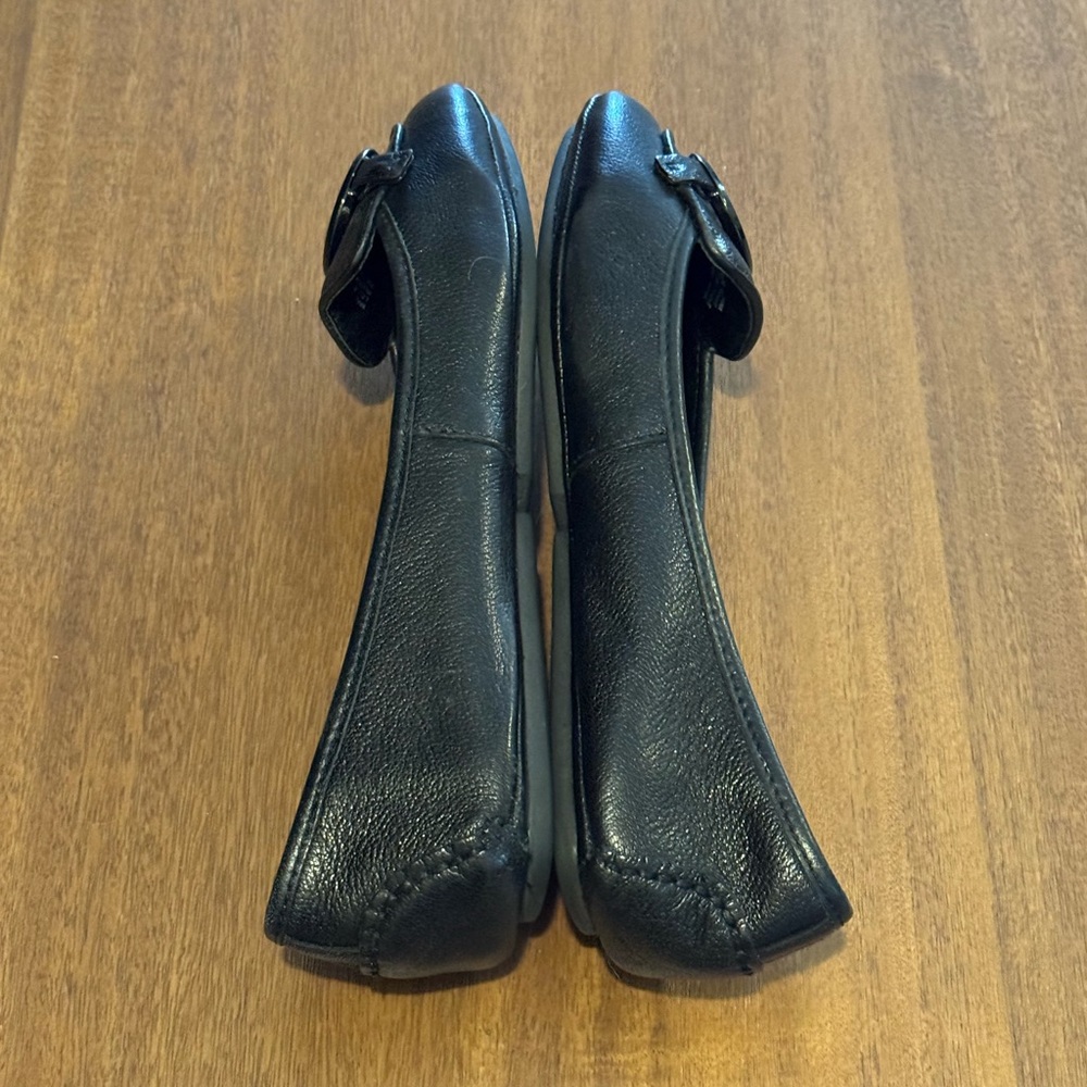 Michael Kors Black Quilted Leather Ballet Flats - Picture 7 of 9